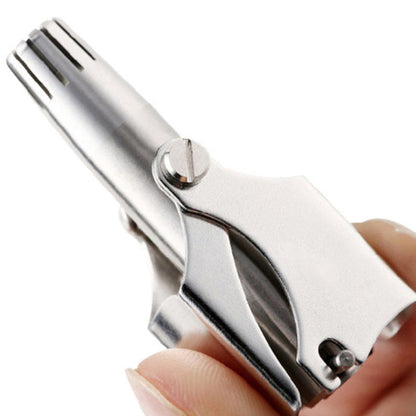 1Pc Nose Trimmer for Men Portable Stainless Steel Manual Trimmer for Shaver Washable Nose Ear Hair Trimmer Professional Scissors